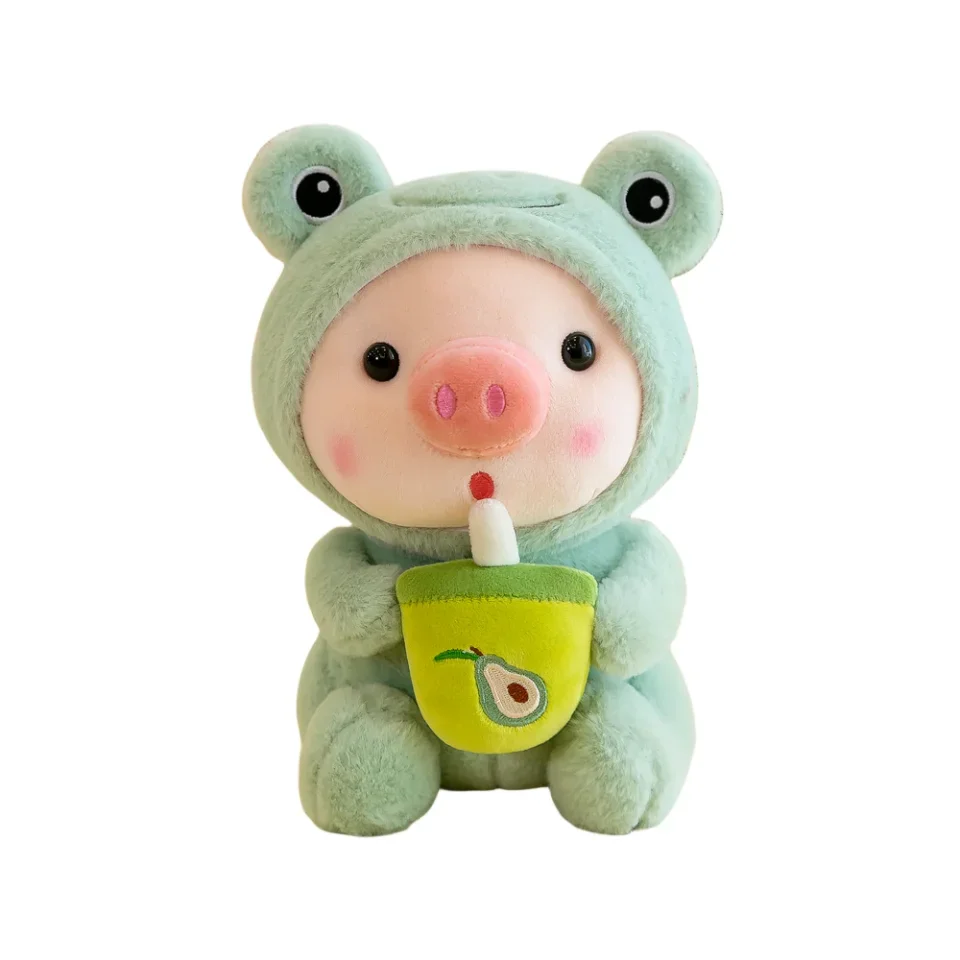 Cute Milk Tea Pig Plush Toy - Image 10