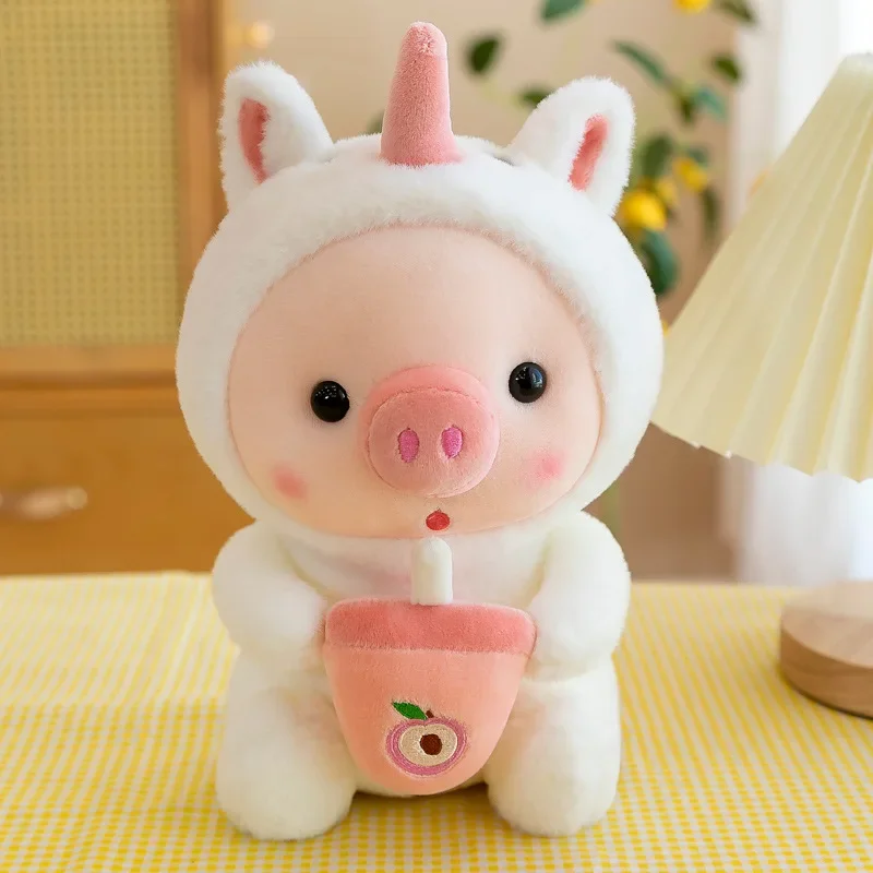 Cute Milk Tea Pig Plush Toy - Image 8