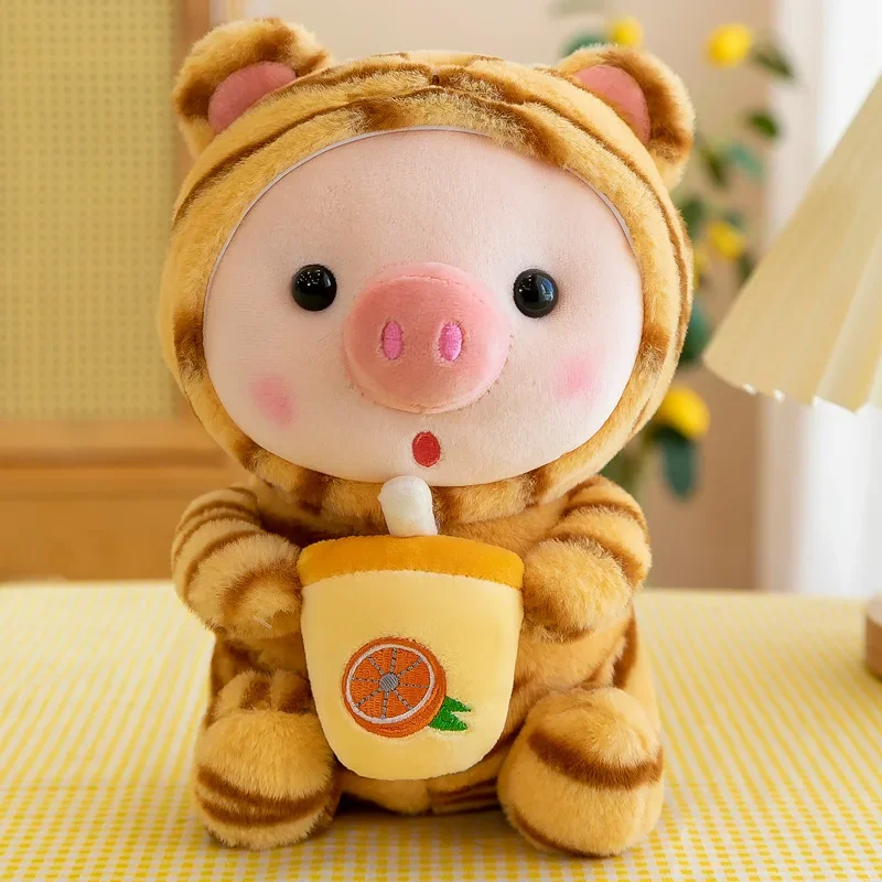 Cute Milk Tea Pig Plush Toy - Image 9