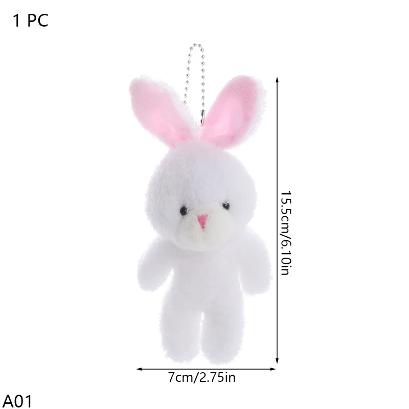 Easter Rabbit Plush Doll Toys Keychain - Image 16