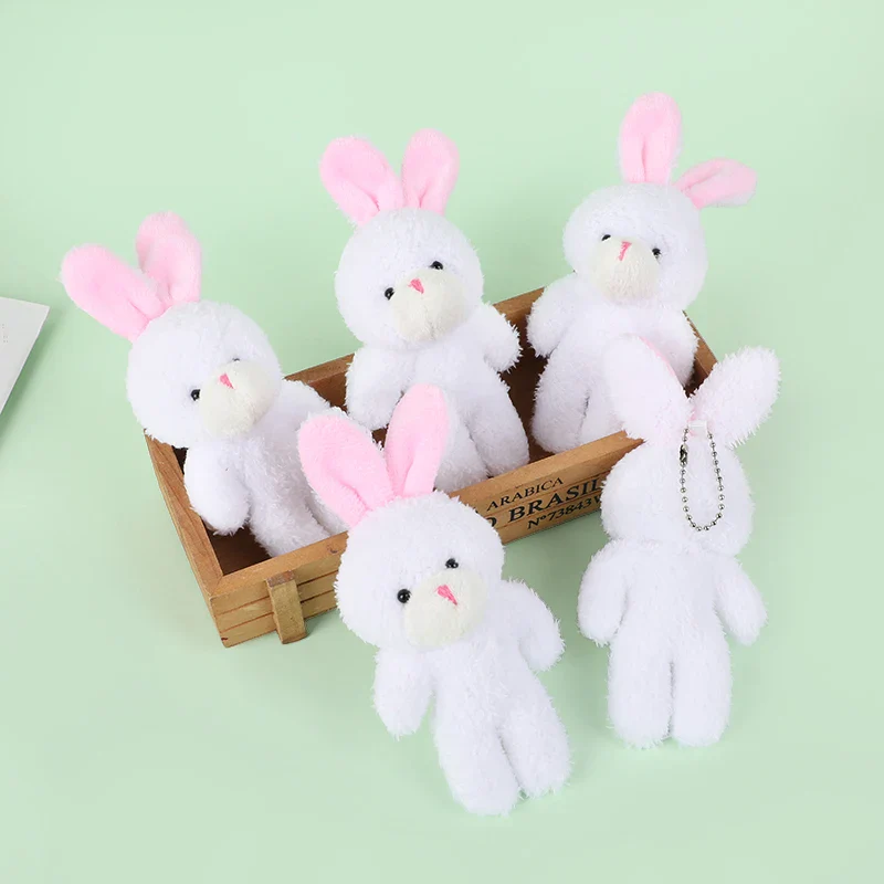 Easter Rabbit Plush Doll Toys Keychain - Image 4