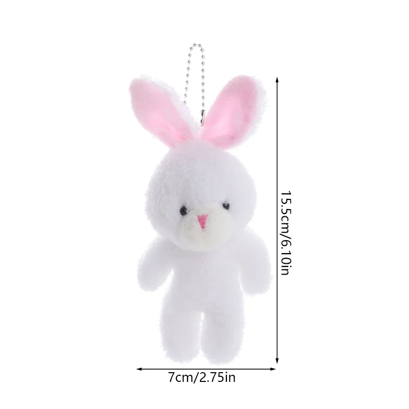 Easter Rabbit Plush Doll Toys Keychain - Image 5