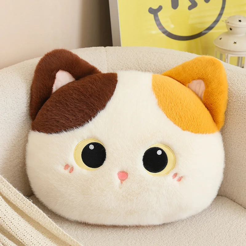 Kawaii Fluffy Cat Cushion Plush - Image 13