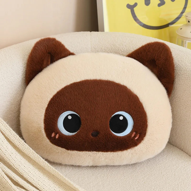 Kawaii Fluffy Cat Cushion Plush - Image 14