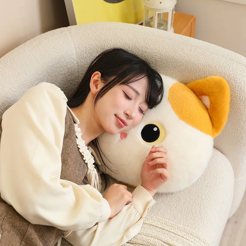 Kawaii Fluffy Cat Cushion Plush - Image 6
