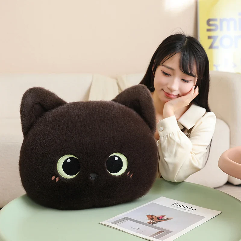 Kawaii Fluffy Cat Cushion Plush - Image 8