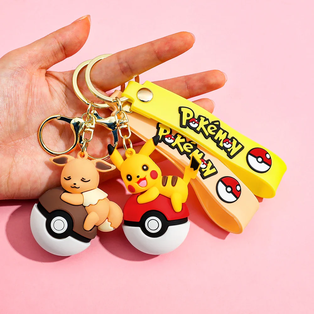 Pokemon Ball Charm Keychain - Image 2