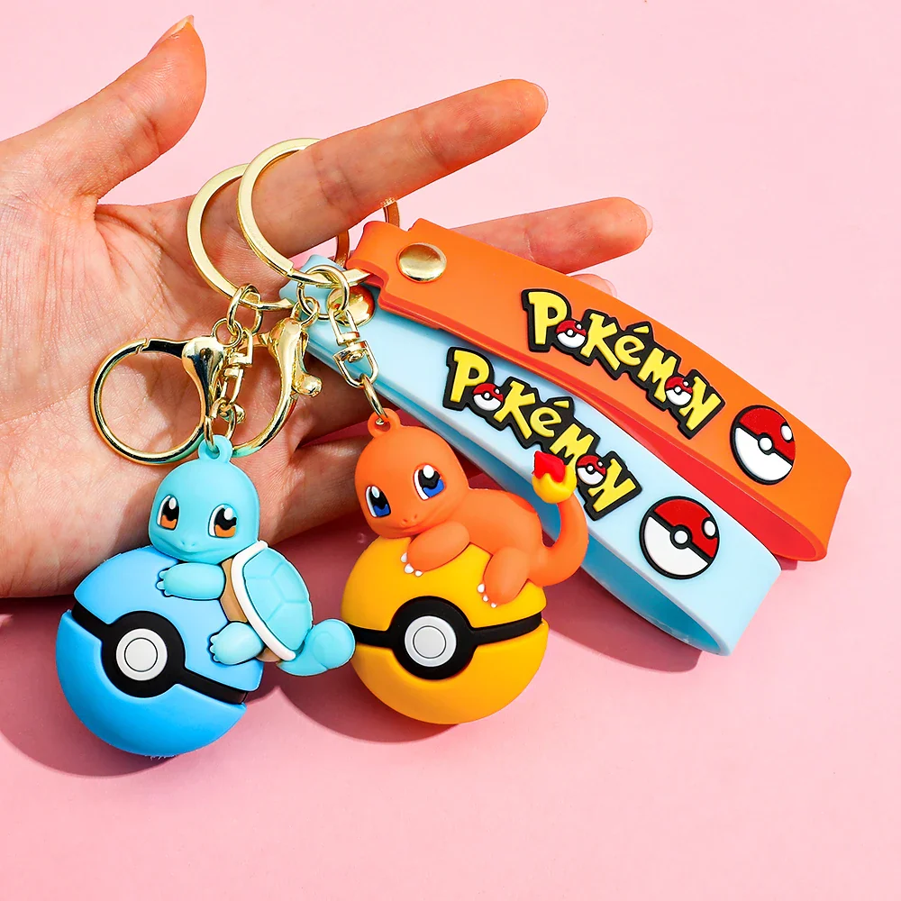 Pokemon Ball Charm Keychain - Image 3
